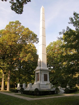 The Tippecanoe Battlefield Monument