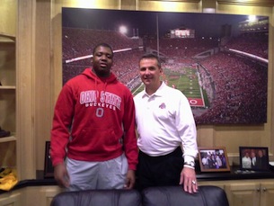 Jones chillin with his future coach, NBD.