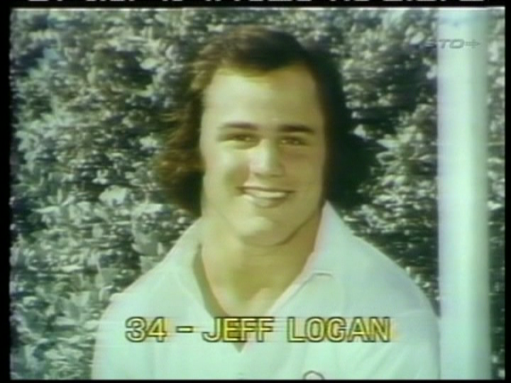 Jeff Logan is man-pretty, during the 1977 Orange Bowl.