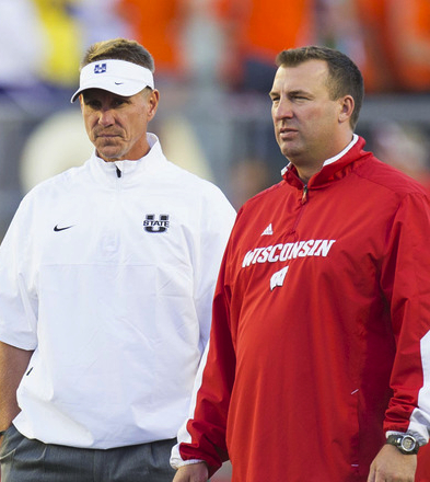 Gary Andersen and Bret Bielema