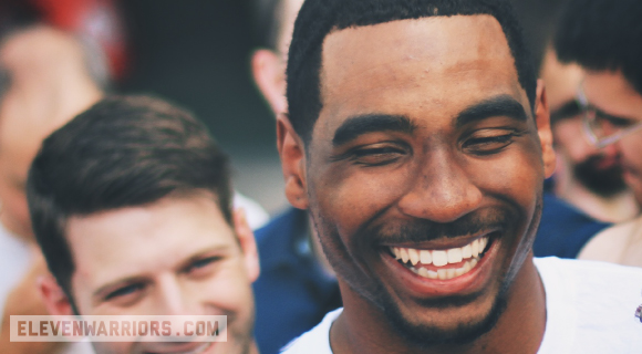 A happy quarterback is a good quarterback.