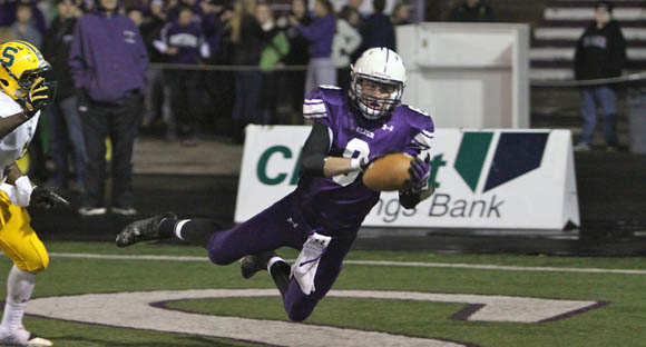 Preferred walk-on Joe Ramstetter is the first to lose his black stripe.