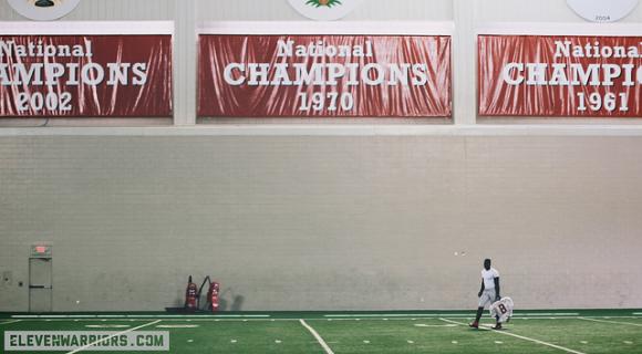 National titles of the Buckeyes' past serve as motivation for Noah Spence. 