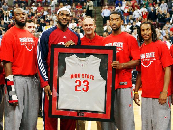 LeBron James runs deep with Ohio State.