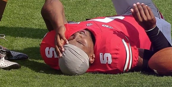 The injury prone Braxton Miller freaks out the faithful once more