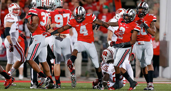 Barnett and the linebackers came up huge against Wisconsin.