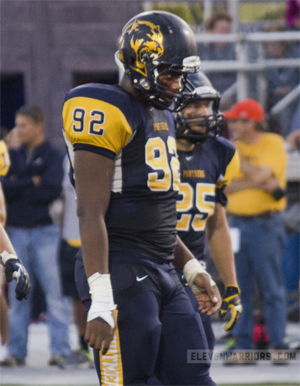 Toledo Whitmer defensive tackle Phil Hoskins