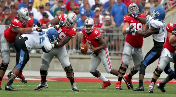 Braxton Miller showed the improvement Urban Meyer has talked about since July.