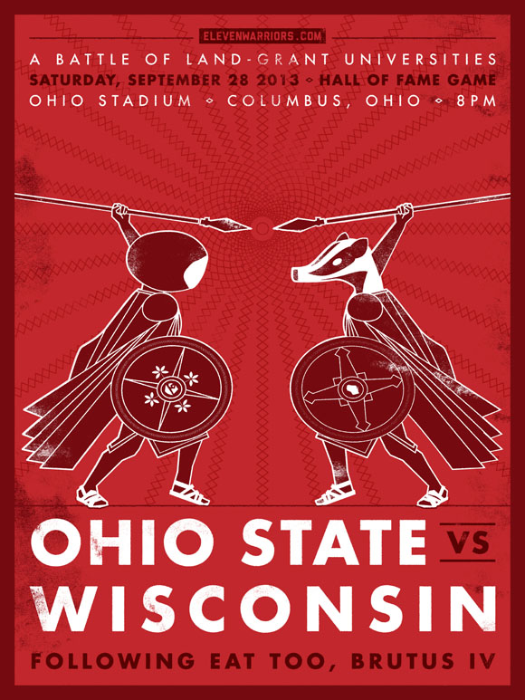 Wisconsin Game Poster – Click to download a hi-res version