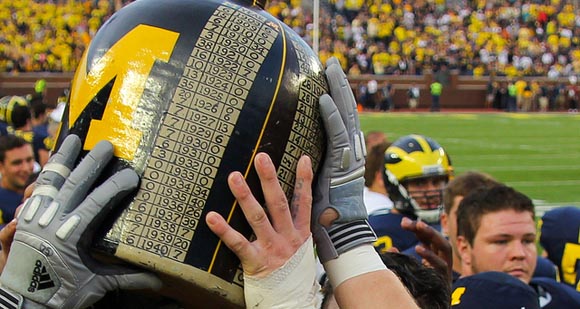 The Little Brown Jug Stays in Ann Arbor (MGoBlog Photo)