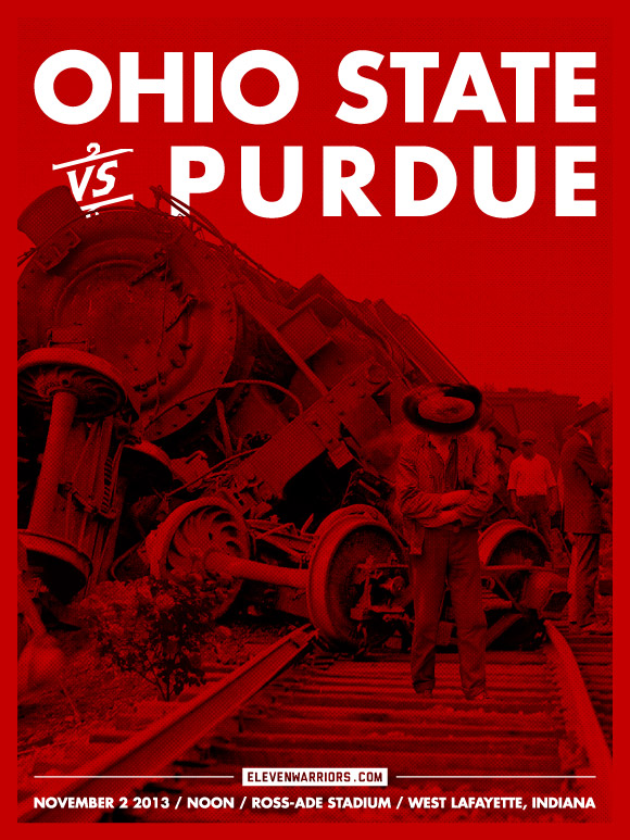Purdue Game Poster