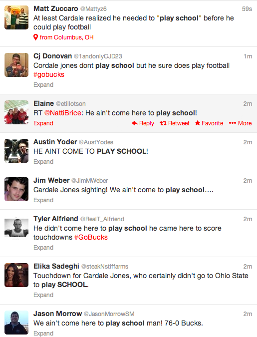 Ah, sweet Cardale.