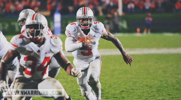 Braxton Miller has been inconsistent in three games this season.