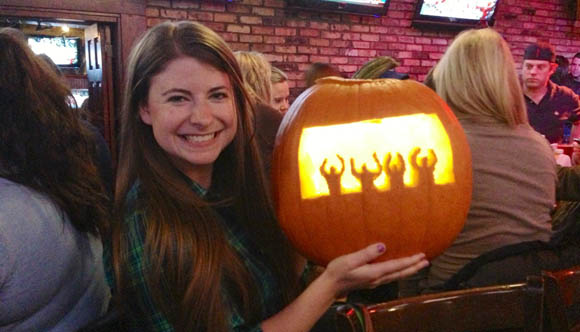 Mad pumpkin-carving skillz.