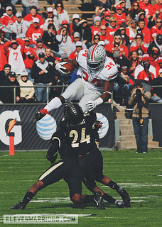 Carlos Hyde jumped some dudes.