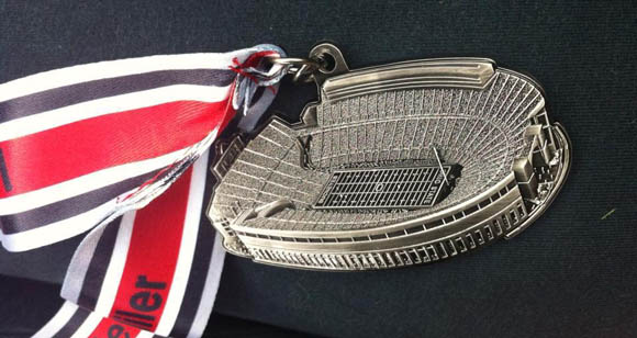 Medals given to participants in the inaugural Ohio State adf