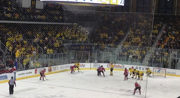 Yost Ice Arena.