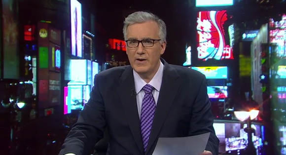 Keith Olbermann has Evan Spencer's back.