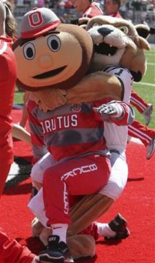 Down goes Brutus!