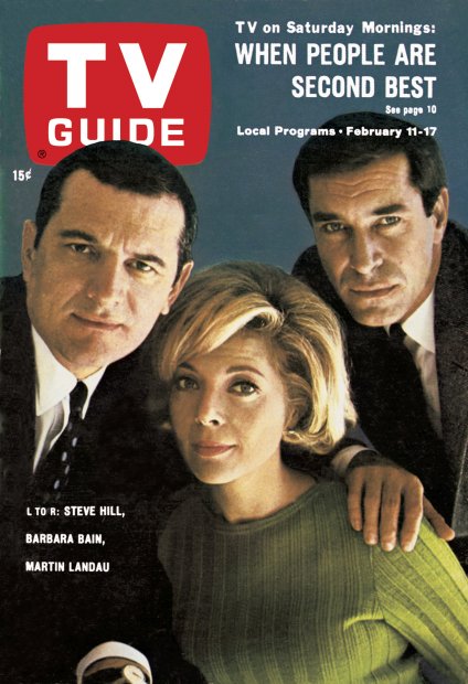 Barbara Bain and Martin Landau were even married for a while.