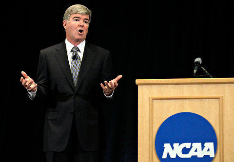 Mark Emmert the Self-Styled King Tut