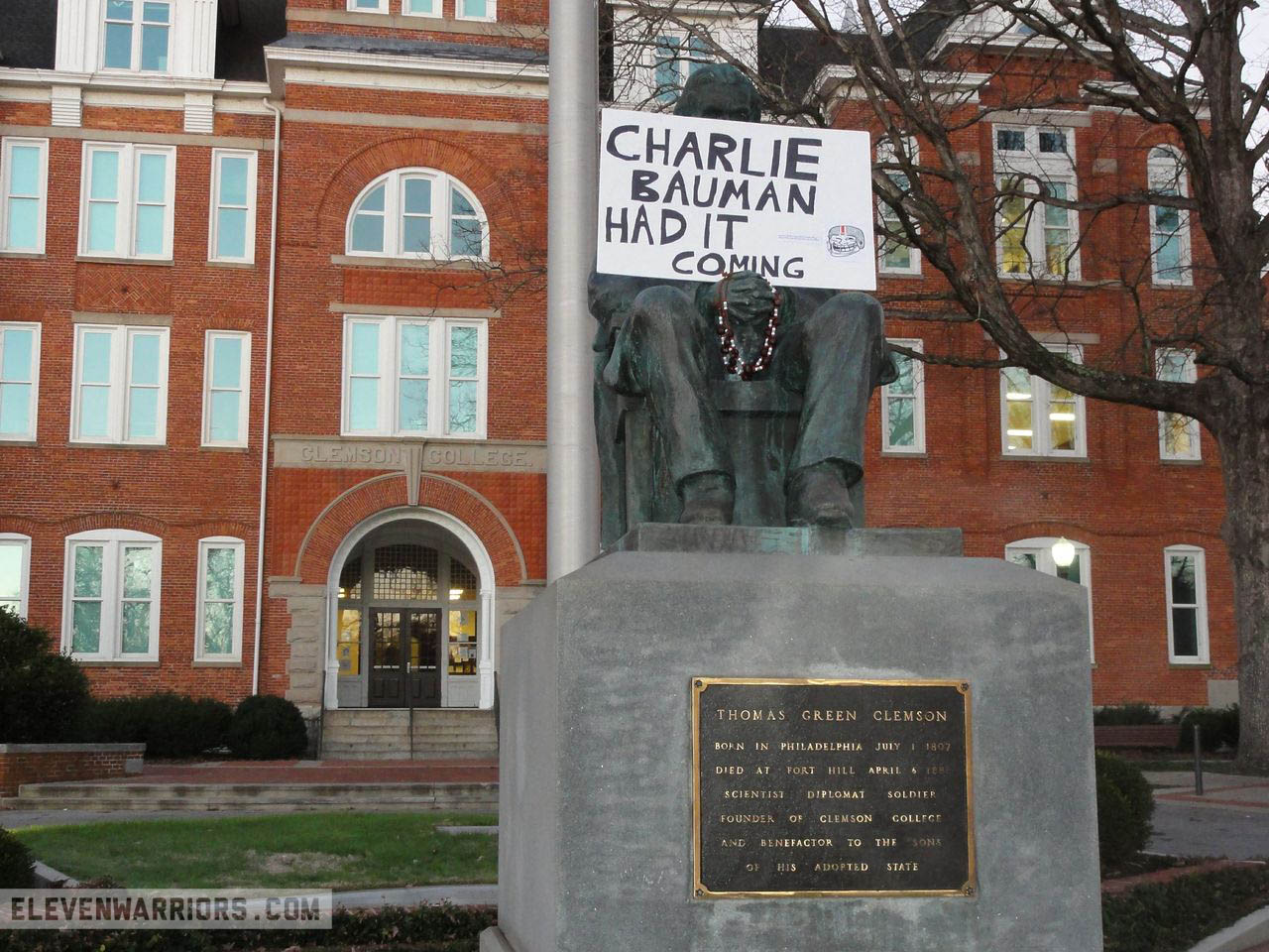 The Thomas Green Clemson Statue