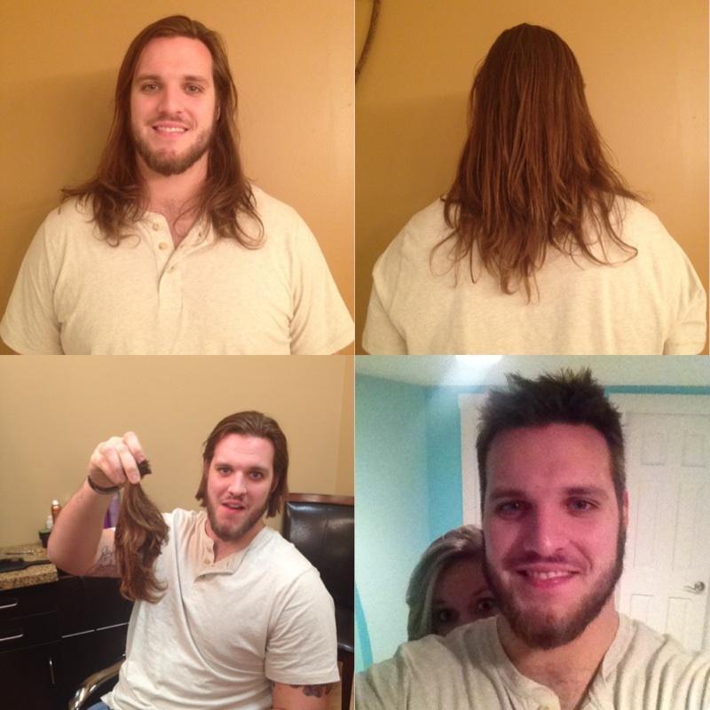 Taylor Decker has cut his locks.