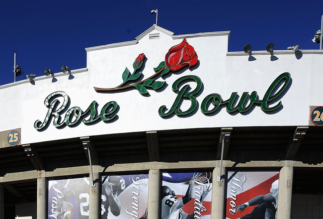 The Rose Bowl facade