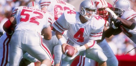Rare photo of Kirk Herbstreit - taken roughly 20 years ago - when he was a Buckeye