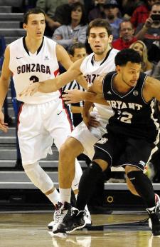 A bulldog of a player on the basketball court.