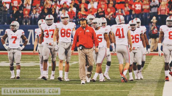 Urban Meyer suffered his first loss at Ohio State.