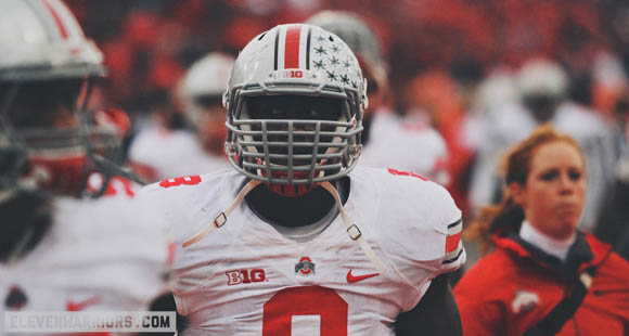 Noah Spence will miss the Orange Bowl as part of a three-game Big Ten suspension.