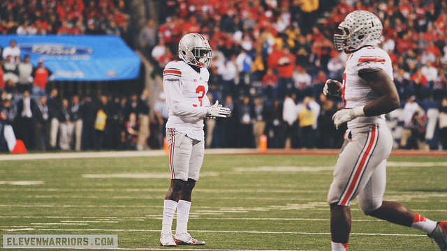 Corey "Pitt" Brown in the Big Ten Championship Game