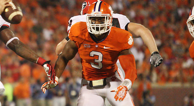 Clemson defensive end Vic Beasley