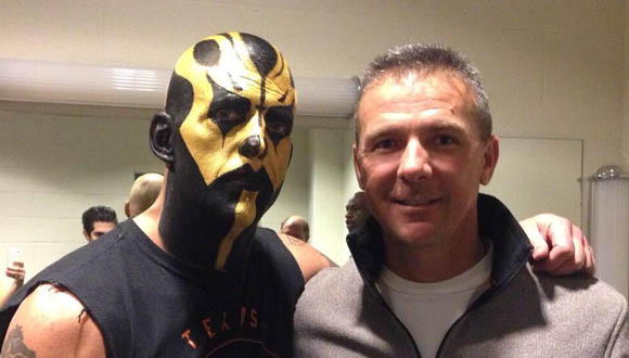 Urban Meyer and the WWE's Goldust