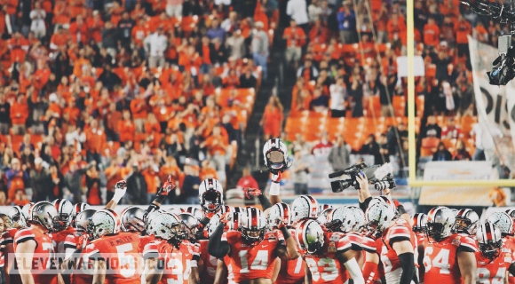 There was a smattering of empty seats at the Orange Bowl