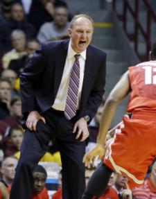 Thad Matta's blood pressure has been high for two weeks. 