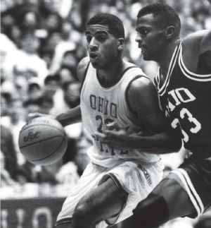 JJ was one of three players over 42% from deep in 1986-87.