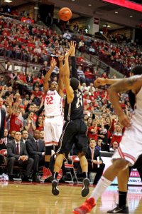 Four three-pointers from Smith helped dispatch the Boilers 