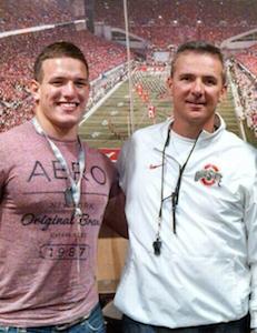 Chandler Cox was all smiles during his weekend visits Chandler Cox was all smiles during his weekend visits