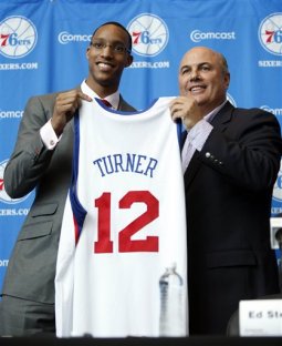 Turner was the 2nd pick of the 2010 NBA Draft behind John Wall