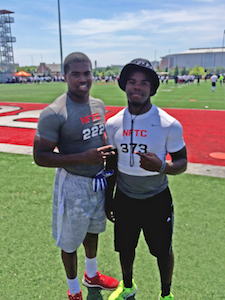 Justin Hilliard and Damien Harris