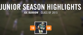 Joe Burrow Highlights via hudl Joe Burrow Highlights via hudl