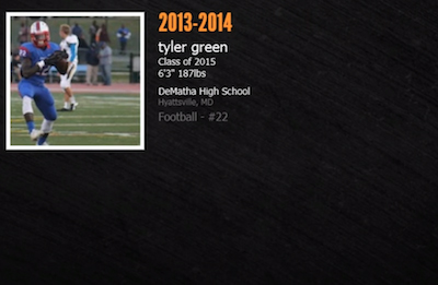 Tyler Green Highlights via hudl Tyler Green Highlights via hudl