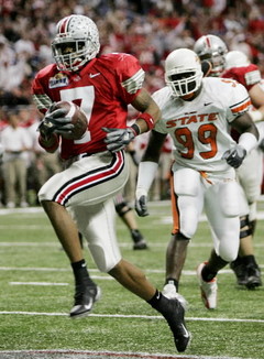 Ted Ginn Jr in the Alamo Bowl Ted Ginn Jr in the Alamo Bowl
