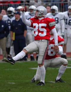Mike Nugent against Penn State in 2004