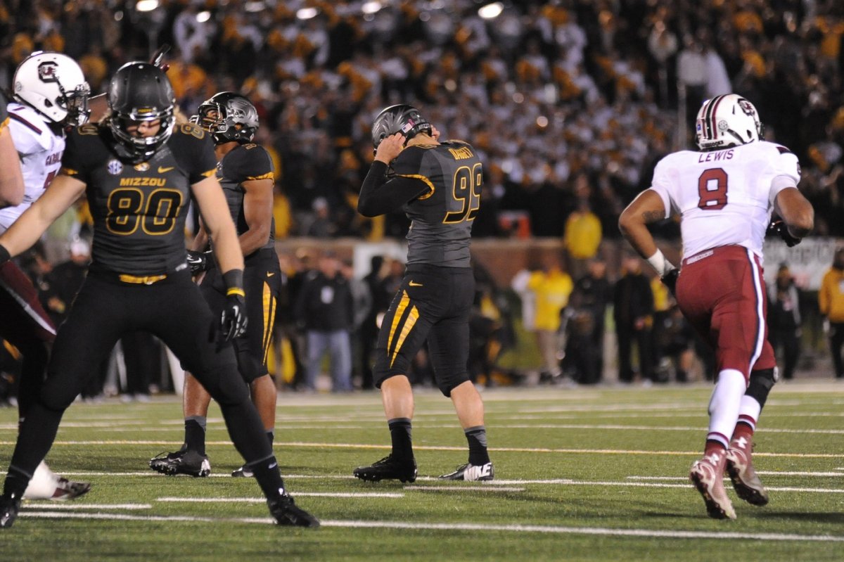 Missouri's missed field goal against South Carolina