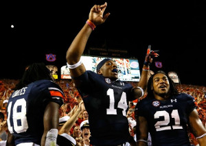 Auburn needed a fourth-quarter rally to beat Mississippi State in 2013. Auburn needed a fourth-quarter rally to beat Mississippi State in 2013.