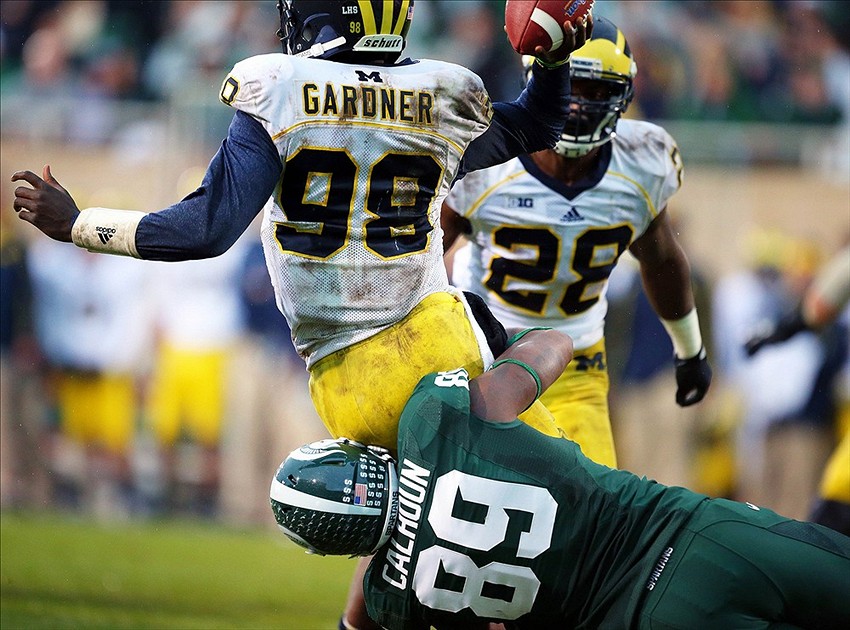 Devin Gardner vs. Michigan State in 2013.