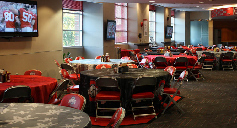 The players' lounge at the WHAC